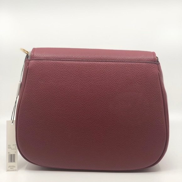 Marc Jacobs Empire City Messenger Bag Dark Red - Picture 4 of 9